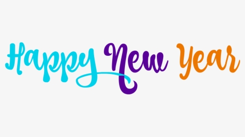 Happy New Year In One Line, HD Png Download, Transparent PNG