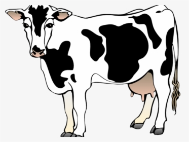 Baby Cow Cliparts - Animated Image Of Cow, HD Png Download, Transparent PNG
