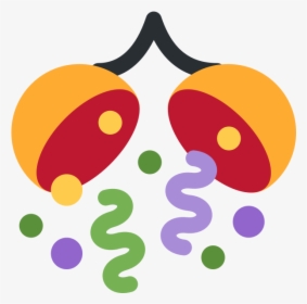 240 × 240 Pixels - Party Confetti Ball Emoji, HD Png Download, Transparent PNG