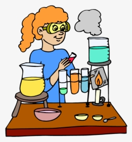 Premium Vector | Sketch of chemical experiment with working little people,  beaker. doodle cute miniature of teamwork and materials research. hand  drawn cartoon vector illustration for biology and chemistry.