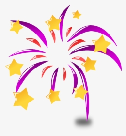 New Year, New Year S Day, Fireworks, Holidays - Firework Cartoon, HD Png Download, Transparent PNG
