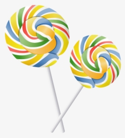 Png Lollipop Vector Material Png Download - Lollipop Vector Png, Transparent Png, Transparent PNG