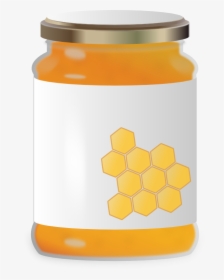 Honey Jar Clip Art Png - Honey Jar No Background, Transparent Png, Transparent PNG