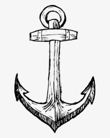 Black And White Tumblr Png - Anchor Transparent, Png Download, Transparent PNG