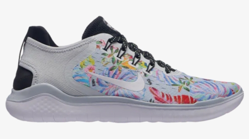 Nike Wmns Free Rn 2018 Flower, HD Png Download, Transparent PNG