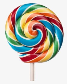Large Colourful Lollipop - Lollipop Image Png, Transparent Png, Transparent PNG