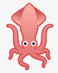 Squid Png Image File - Squid Emoji, Transparent Png, Transparent PNG