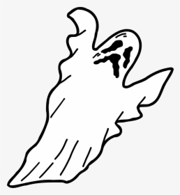 Scary Ghost Clipart, HD Png Download, Transparent PNG