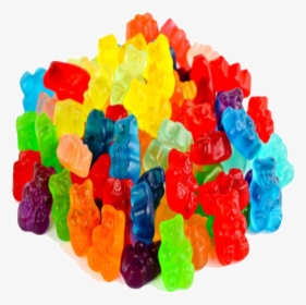 Transparent Gummy Bears Png - Gummy Bear Candies, Png Download, Transparent PNG