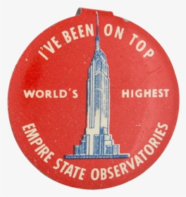 Empire State Observatories Advertising Button Museum - Aerospace Engineering, HD Png Download, Transparent PNG