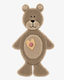 Embellishmet Fuzzy Wuzzy - Teddy Bear, HD Png Download, Transparent PNG