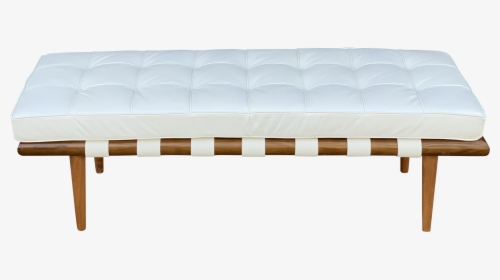 Custom With White Leather - Studio Couch, HD Png Download, Transparent PNG