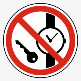 No Metallic Articles Or Watches, HD Png Download, Transparent PNG