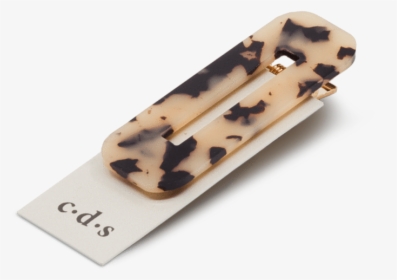 Jane Hair Clip In Leopard Tortoiseshell - Wood, HD Png Download, Transparent PNG