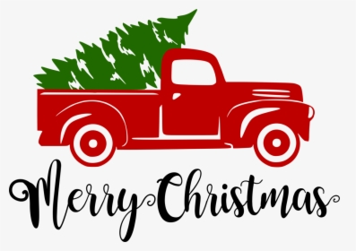 Little Red Christmas Truck, HD Png Download, Transparent PNG
