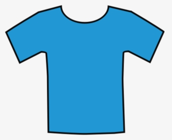 Blue,sports Uniform,angle - Blue Shirt Clipart, HD Png Download, Transparent PNG