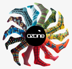 Ozone Sock Of The Month Club - Ozone Socks, HD Png Download, Transparent PNG