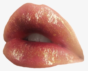 #lips #lipgloss #glitter #pngs #png #lovely Pngs #usewithcredit - Cool Lips Aesthetic, Transparent Png, Transparent PNG