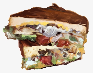 Transparent Grilled Cheese Sandwich Png - Buttercream, Png Download, Transparent PNG