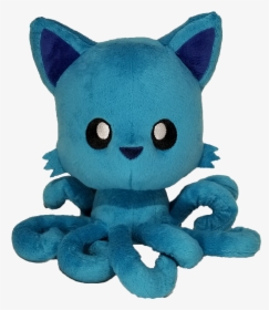 Paradise Blue Tentacle Kitty   Class - Stuffed Toy, HD Png Download, Transparent PNG