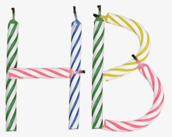 Candle Font - Happy Birthday As Candle Font, HD Png Download, Transparent PNG