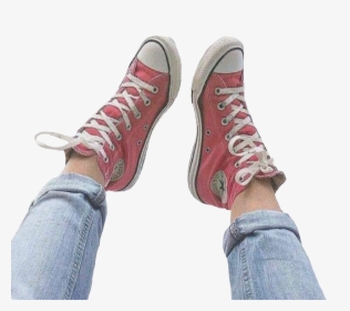 Png Shoes Aesthetic Feet And Jeans, Transparent Png, Transparent PNG