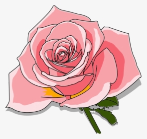 Rose Leaf Close-up Clipart Material Object Close Up - Rose, HD Png Download, Transparent PNG