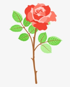 Plant,flower,leaf - Artistic Rose, HD Png Download, Transparent PNG