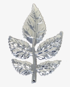 Silver Rose Leaf - Emblem, HD Png Download, Transparent PNG