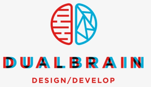 Design / Develop - Dual Brain Logo, HD Png Download, Transparent PNG