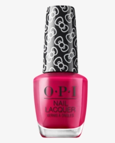 Opi Nail Lacquer, Hello Kitty Collection, Hrl04, All - Opi A Kiss On The Chic, HD Png Download, Transparent PNG