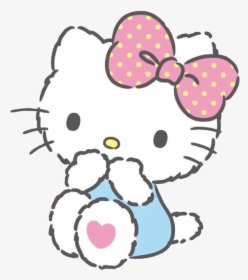 #hellokitty #sanrio #bow #kitty #heart #kawaii #cute - Cute Kawaii Hello Kitty, HD Png Download, Transparent PNG