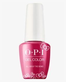 Opi Gelcolor, Hello Kitty Collection, Hpl04, All About - Opi A Kiss On The Chic Gel, HD Png Download, Transparent PNG