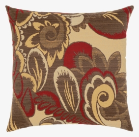 Golden Floral - Sunbrella Outdoor Pillow Floral, HD Png Download, Transparent PNG