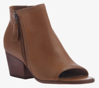 Brown Open Toe Bootie Wedges, HD Png Download, Transparent PNG