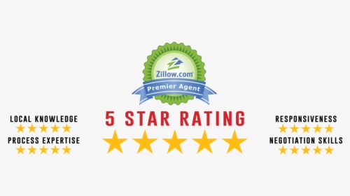 Picture - Zillow 5 Star Rating, HD Png Download, Transparent PNG