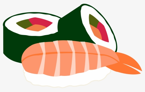 Japan Clipart Scenery - Sushi Clipart, HD Png Download, Transparent PNG