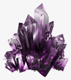 #quartz #crystal #amethyst #purple #rock #gem #aesthetic - Chinees Word Of Crystal, HD Png Download, Transparent PNG