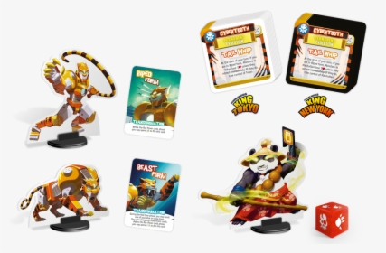 King Of Tokyo Monster Pack Cybertooth, HD Png Download, Transparent PNG