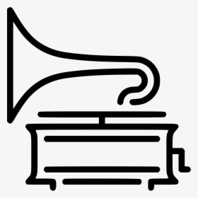 Gramophone - Gramophone Icon Free, HD Png Download, Transparent PNG