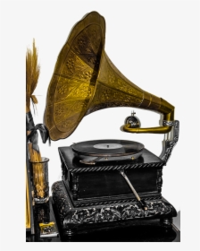 Gramophone, Music, Musical, Retro, Vintage, Record - Musica Grammofono, HD Png Download, Transparent PNG