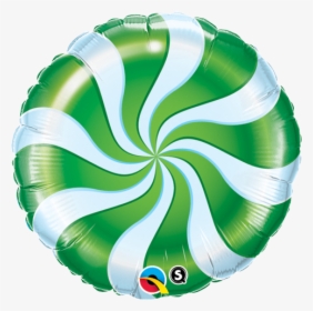 Yellow Candy Swirl Foil Balloon, HD Png Download, Transparent PNG