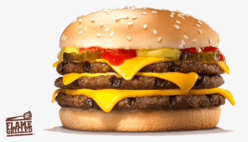 Double Cheeseburger Burger King Pris, HD Png Download, Transparent PNG