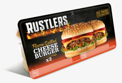 Rustlers Cheeseburger Twin Pack, HD Png Download, Transparent PNG