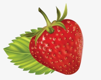 Strawberry Clip Art At Vector Image - Frutas Y Verduras Png, Transparent Png, Transparent PNG