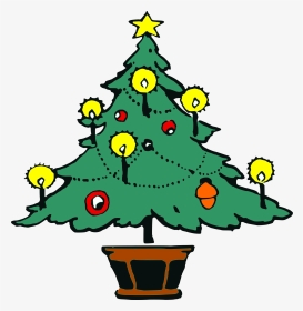 Christmas Tree - Clip Art Image Of Christmas Tree, HD Png Download, Transparent PNG