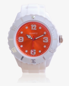 Montre Blanche Orang - Analog Watch, HD Png Download, Transparent PNG
