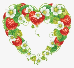 Strawberry Frame Png, Transparent Png, Transparent PNG