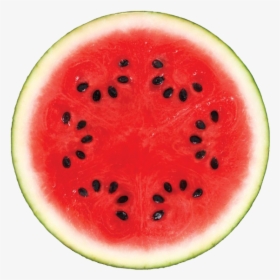 Tropical Watermelon Png Background - Watermelon From Top Png, Transparent Png, Transparent PNG