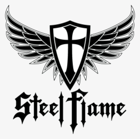 Transparent Angel Wings - Steel Flame Logo, HD Png Download, Transparent PNG